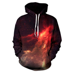 Couples Hoodies With Hood Interstellar 3D 2022 Printed Sweatshirt Women Men Casual Hooded Pullovers Streetwear