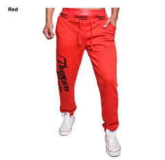 2019 New Winter Men's Letters Printed Men Joggers Loose Tether Home Fitness Pants Casual Men Jogger Pants M-XXL