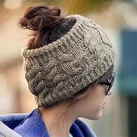 High Quality Fashion Design 2022 Female Cap New Winter Warm Knit Hat 5 Color Wholesale&Retail