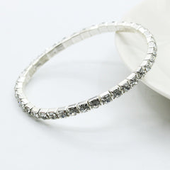 Hot Selling Elegant 2022 Full Drill Rhinestone Stretch Bracelet Fashion Jewelry Wholesale