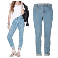 New 2022 Arrival Women Jeans Fashion Vintage Style Jeans Women Pants Full Length Loose Cowboy Pants