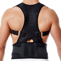 New Magnetic Posture Corrector Neoprene Back Corset Brace Straightener Shoulder Back Belt Spine Support Belt